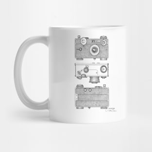 CAMERA VINTAGE PATENT DRAWING Mug